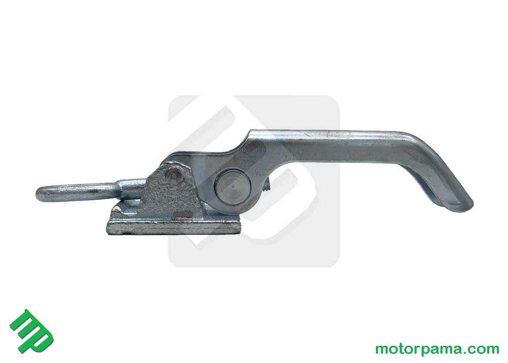 Chiusura maniglia con base forgiata e gancio per carrelli Cresci Rimorchi - immagine 3