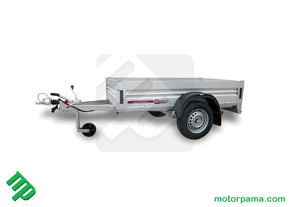 Carrello Cresci Rimorchi H7B ALU in alluminio