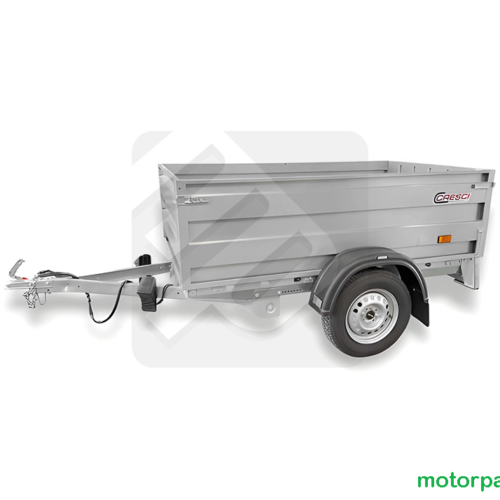 Carrello Cresci Rimorchi H8A senza freni