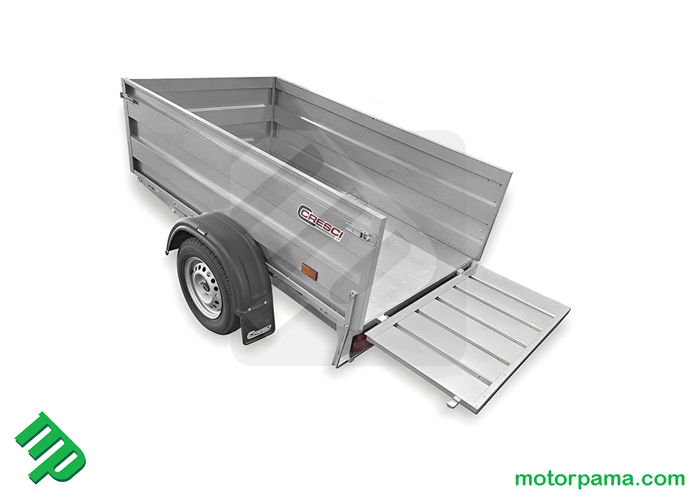 Carrello Cresci Rimorchi H8A senza freni - immagine 3