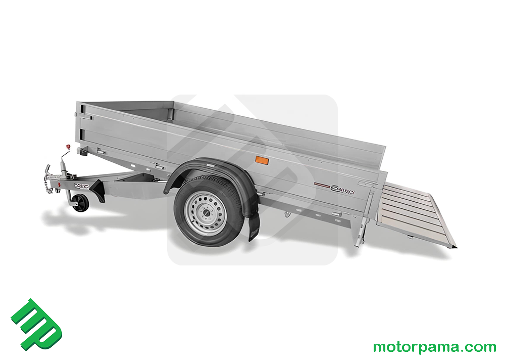 Carrello Cresci Rimorchi H8L senza freni - immagine 2