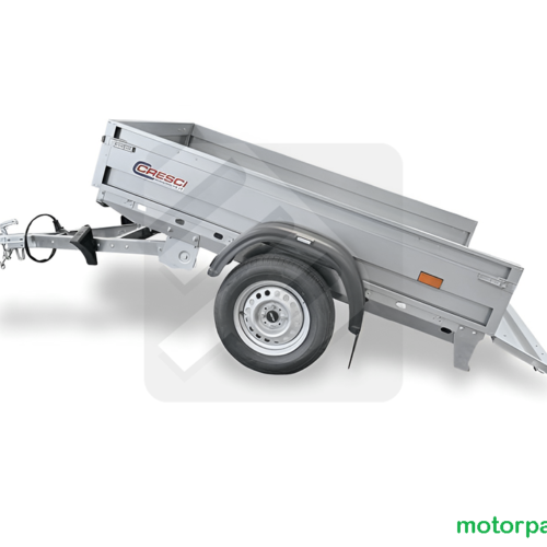 Carrello Cresci Rimorchi H8B senza freni