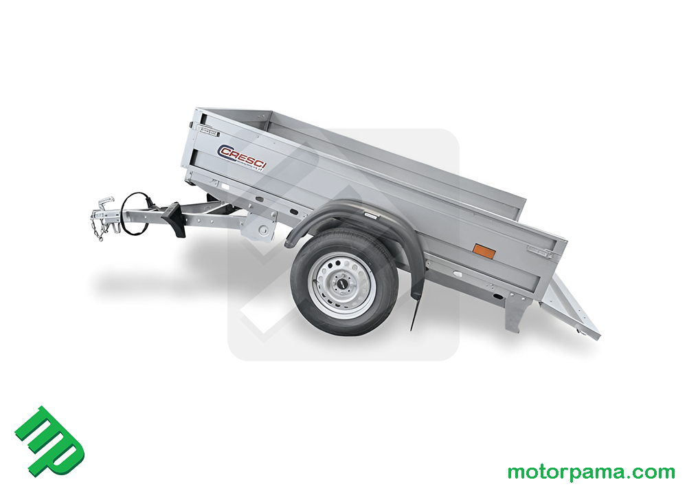 Carrello Cresci Rimorchi H8B senza freni