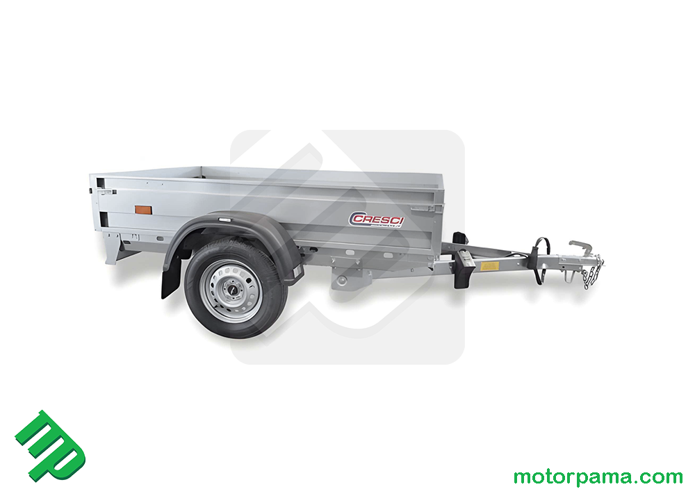 Carrello Cresci Rimorchi H8B senza freni - immagine 2