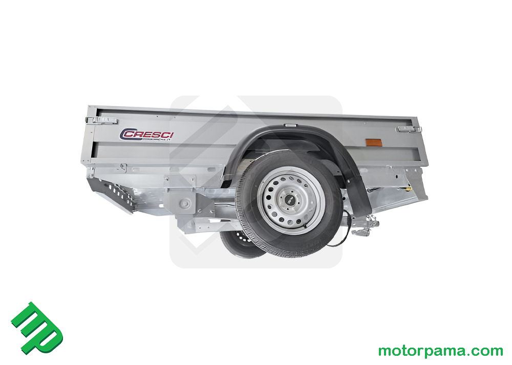 Carrello Cresci Rimorchi H8B senza freni - immagine 3
