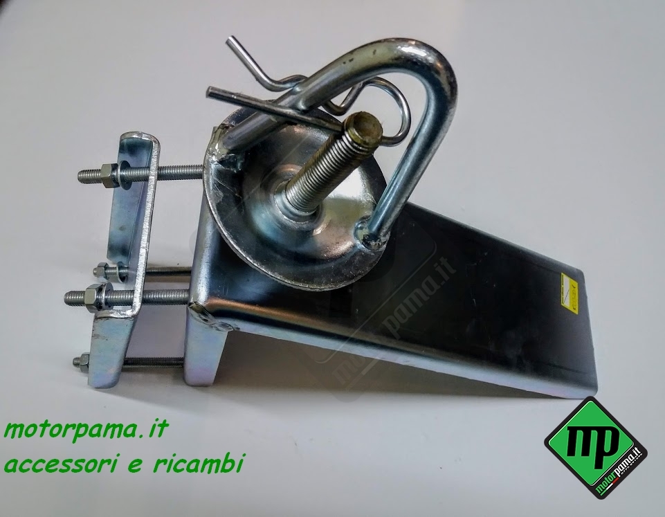 Kit portaruota di scorta per rimorchio carrello cresci umbra a timone per vari modelli N - immagine 4