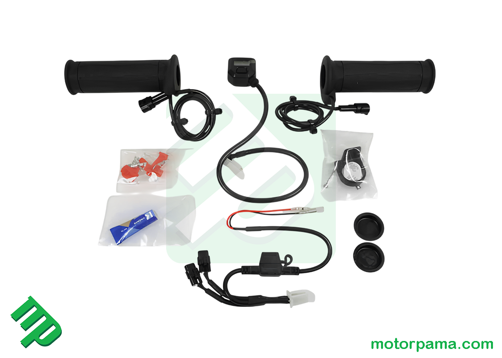 Kit manopole e acceleratore pollice riscaldate quad Hyper