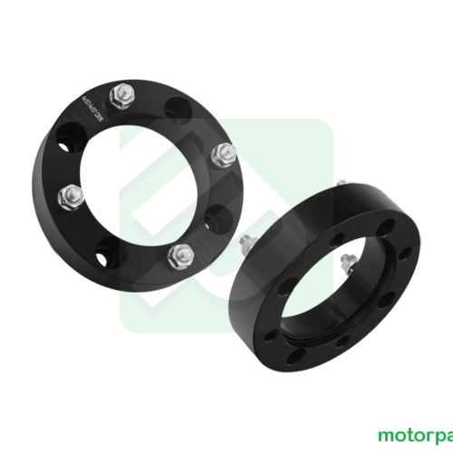 Coppia distanziali quad CF MOTO 4X110 in alluminio colore nero spessore 38 mm M10X1,25