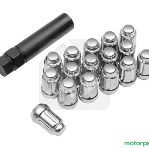 Kit dadi 12x1,5 mm quad POLARIS compreso di chiave
