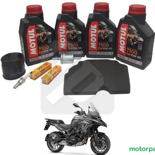 Kit tagliando completo originale Benelli MOTUL 10W-50