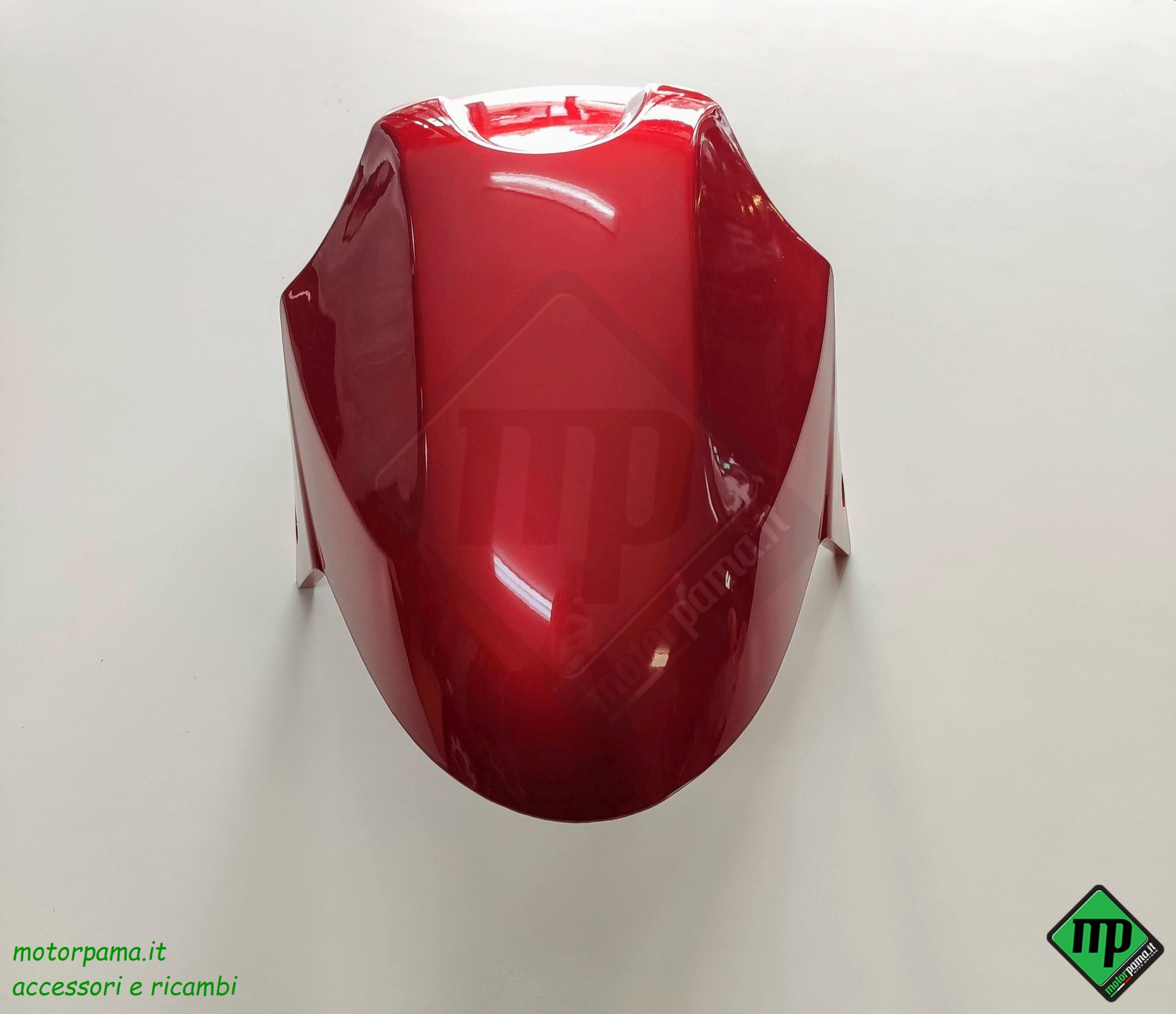 Parafango anteriore Rosso racing per Kymco Dink, B&W - immagine 3