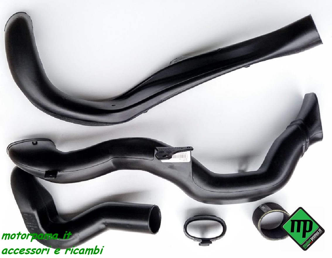 Kit tubi rialzo aspirazione e scarico variatore per quad atv Can am Brp