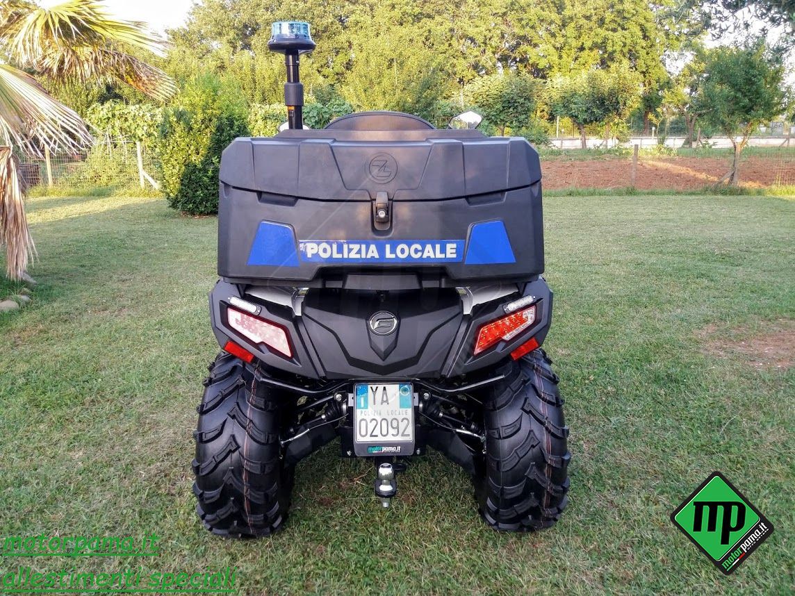 QUADRICICLO C-FORCE 550 EFI 4X4 PASSO LUNGO ALLESTITO POLIZIA LOCALE - immagine 9