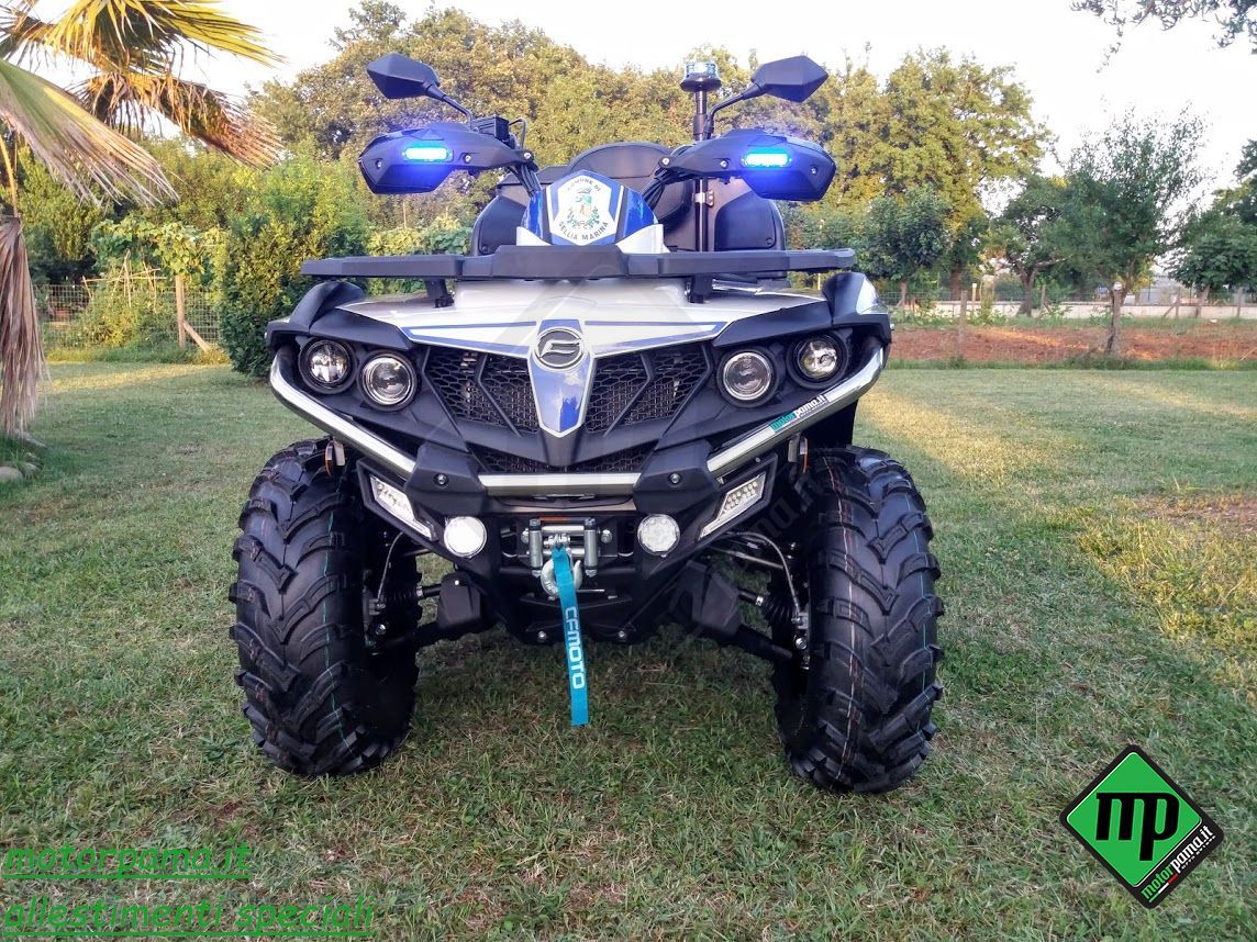QUADRICICLO C-FORCE 550 EFI 4X4 PASSO LUNGO ALLESTITO POLIZIA LOCALE - immagine 15