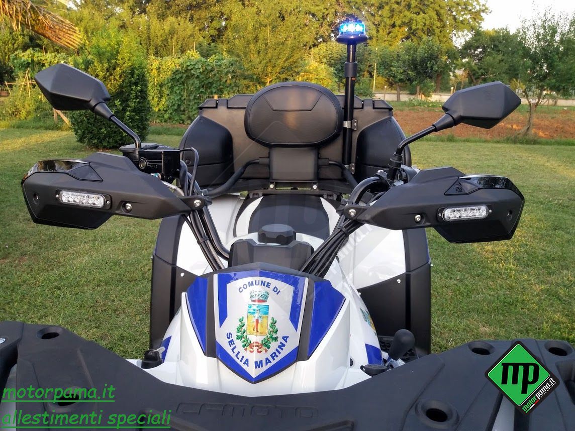 QUADRICICLO C-FORCE 550 EFI 4X4 PASSO LUNGO ALLESTITO POLIZIA LOCALE - immagine 16