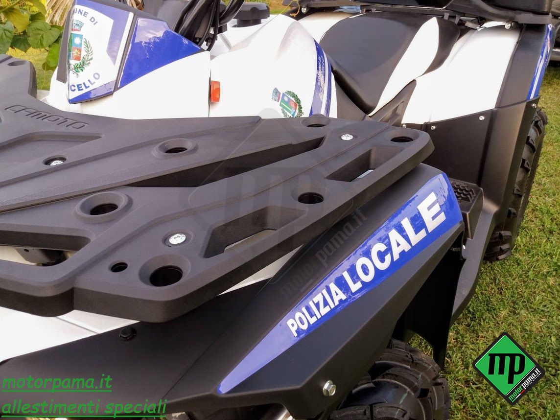 QUADRICICLO C-FORCE 550 EFI 4X4 PASSO LUNGO ALLESTITO POLIZIA LOCALE - immagine 18