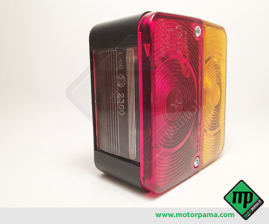 Fanale di posizione piccolo c/luce targa (per modelli H3 - TM1) - immagine 2