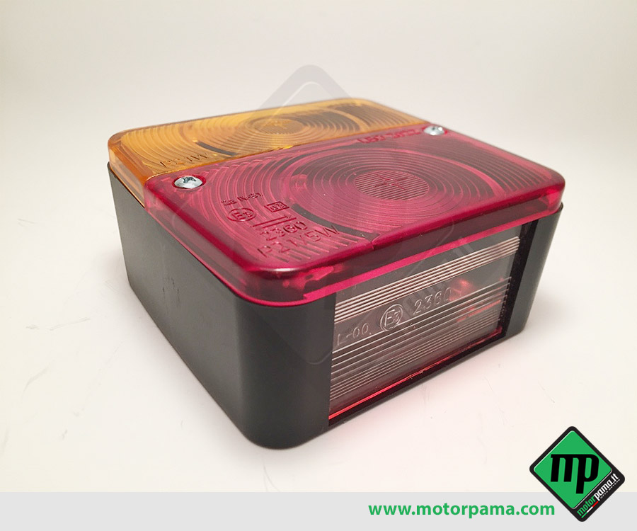 Fanale di posizione piccolo c/luce targa (per modelli H3 - TM1) - immagine 3