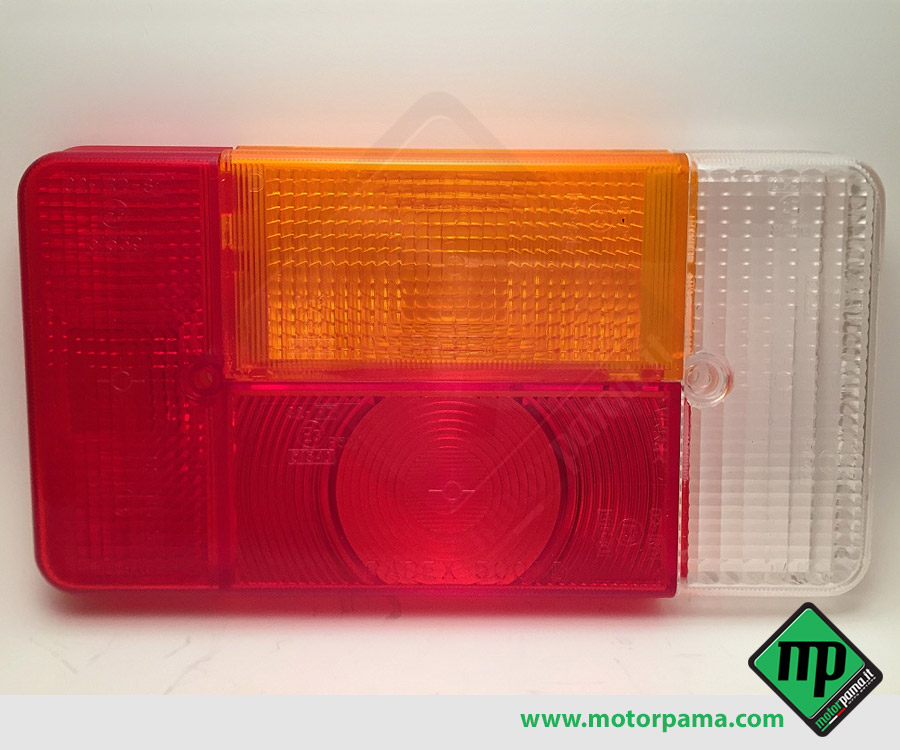 Trasparente / vetro per fanale di posizione DX Radex 5001