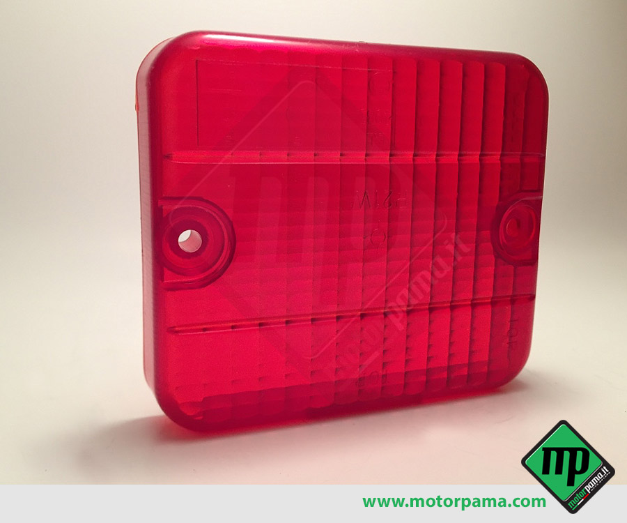 Trasparente / vetro per fanale retronebbia piccolo - modello rimorchi TM1 - H3
