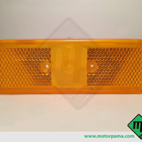 Trasparente / vetro per fanalino ingombro laterale arancio Radex carrelli e rimorchi