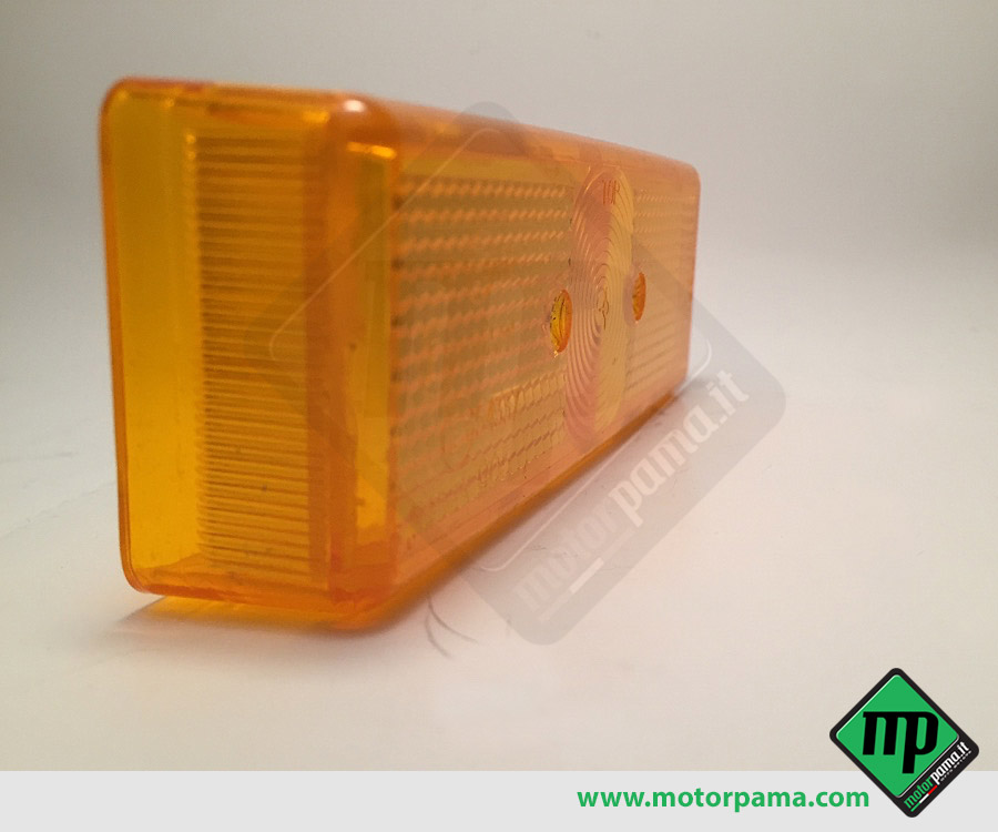Trasparente / vetro per fanalino ingombro laterale arancio Radex carrelli e rimorchi - immagine 3