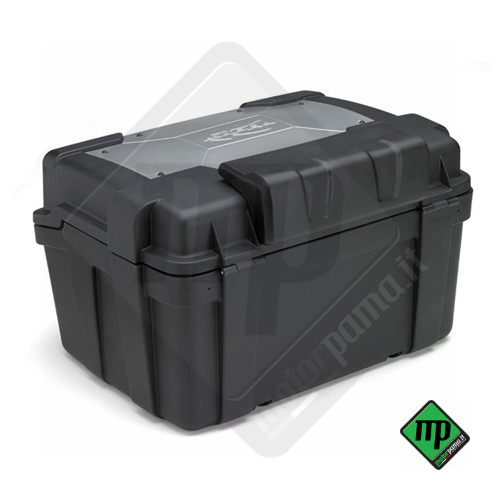 Bauletto Moto Kappa KGR46 46 Litri Nero Alluminio