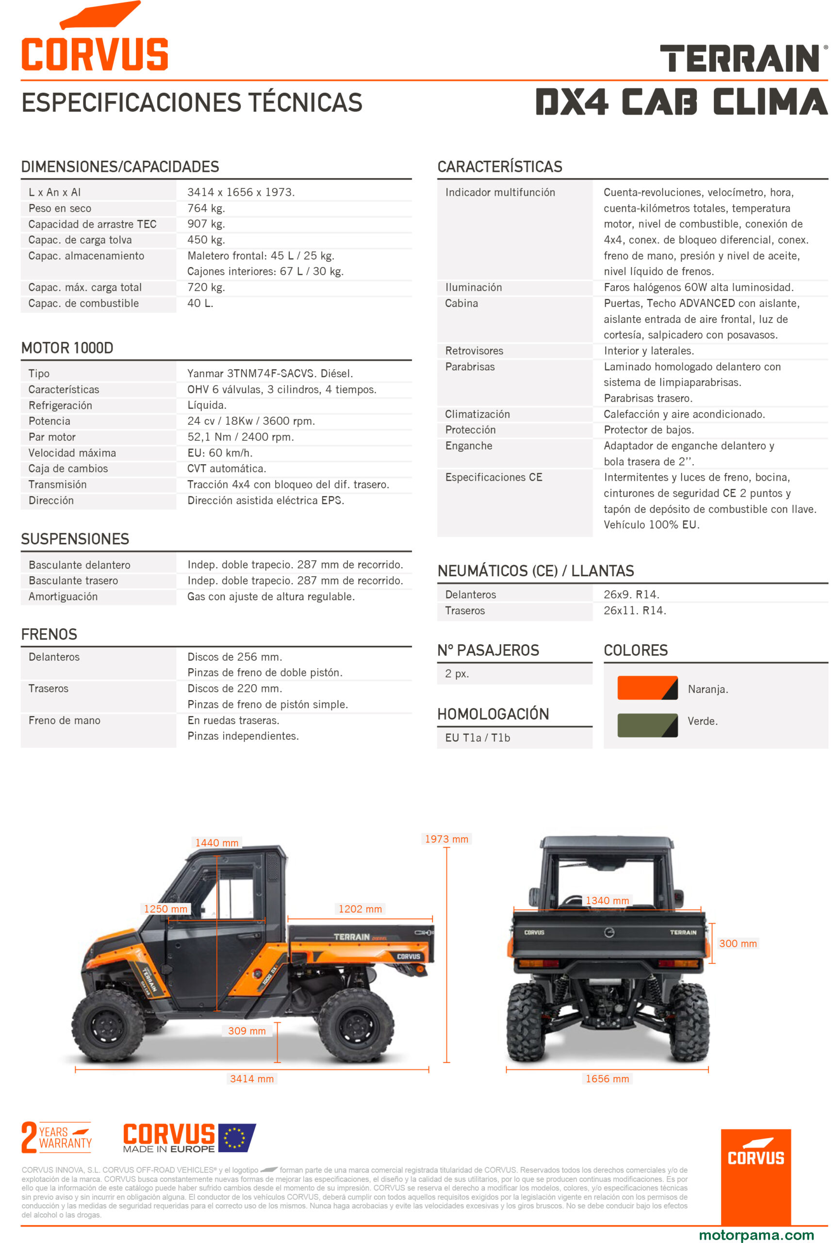 Corvus TERRAIN DX4 CAB CLIMA - immagine 16