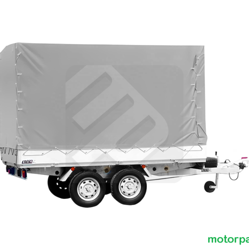 Centinatura con telo PVC carrello Cresci Rimorchi C12L