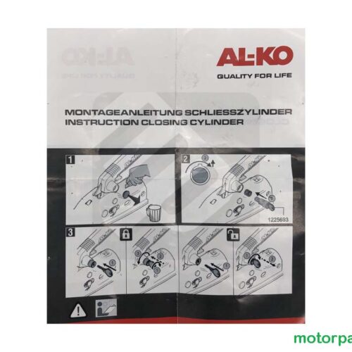 Antifurto rimorchio carrello Cresci per il nuovo giunto AK161 / AK270