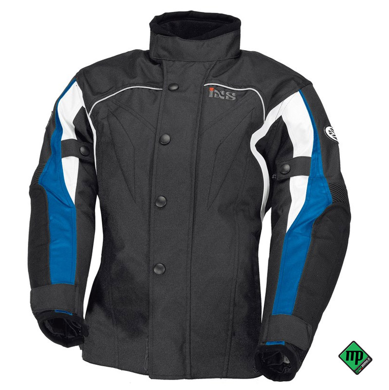 Taglia S - Giacca moto bambini Jamie II nero-blu-bianco