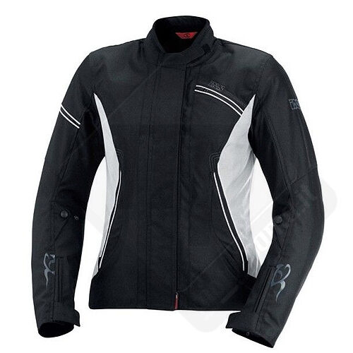 Taglia XL - Giacca moto donna Alana Ixs nero-bianco