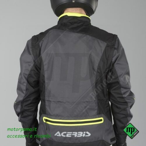 Giacca enduro Acerbis One Nero-Giallo