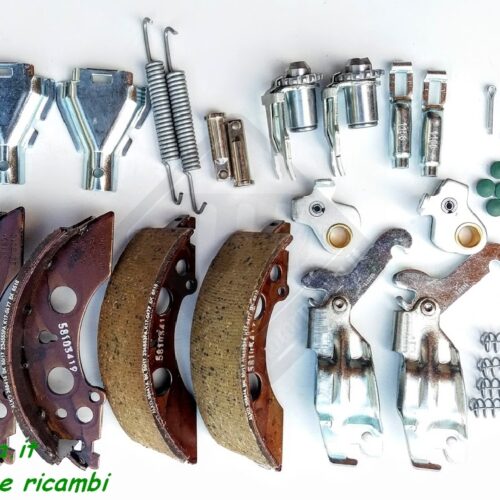 Kit freno completo (tutto interno tamburi) per 1 assale freno 2361
