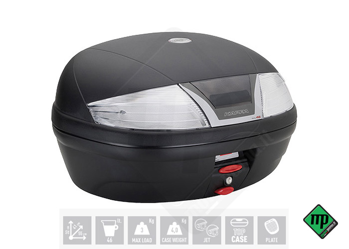 K46 Tech bauletto nero 46 lt - immagine 4