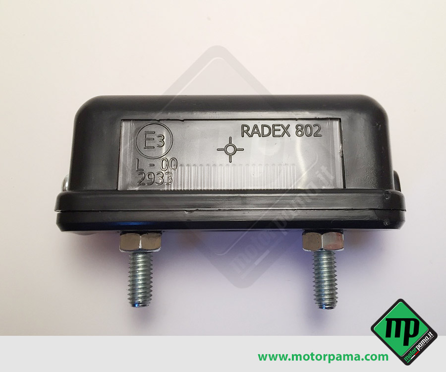 Luce targa piccola tipo Hella per modelli carrelli 650F - 750F - immagine 3