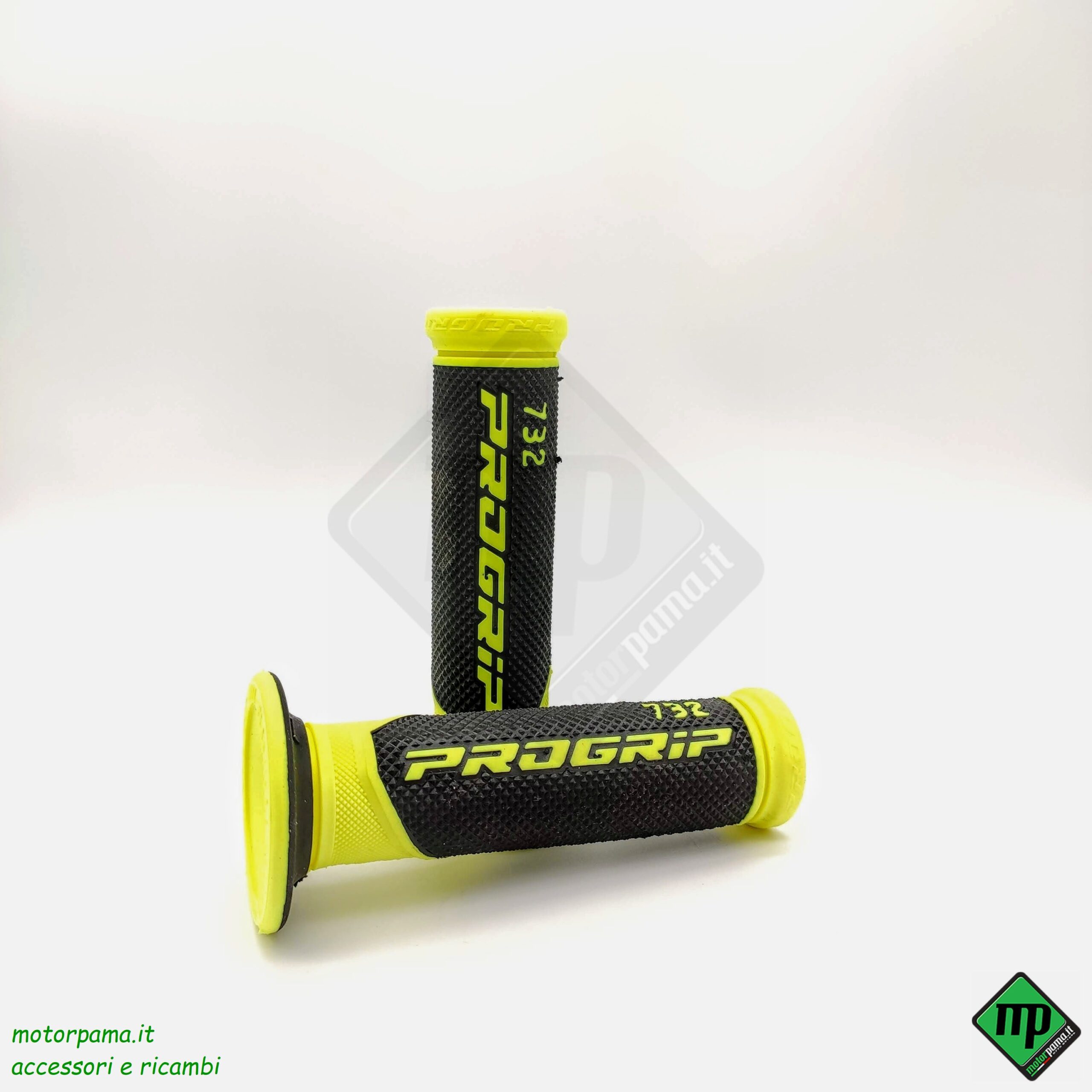 Manopole Progrip SCOOTER Giallo Fluor/Nero - immagine 3