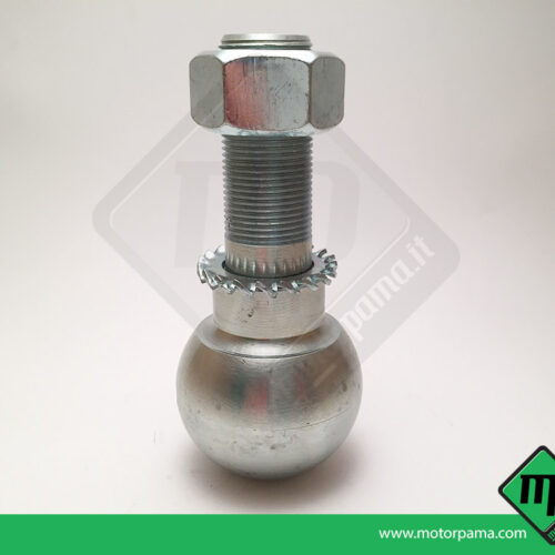 Sfera gancio traino universale diametro filetto 22 mm