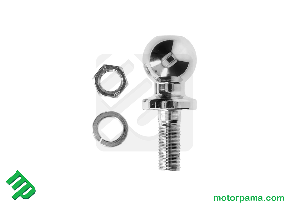 Sfera sciolta filettata universale 50 mm per giunto originale Cresci Rimorchi