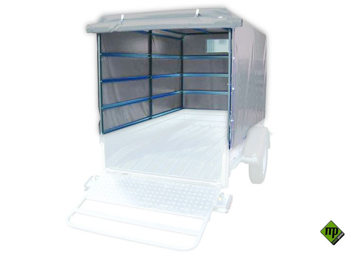 Centina con telo pvc copertura Cresci PT7CE - PT7C - immagine 4