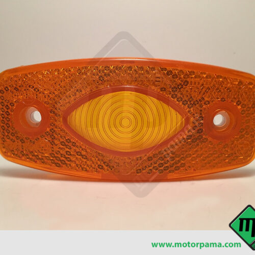 Trasparente / vetro per fanalino ingombro laterale arancio Aj-ba