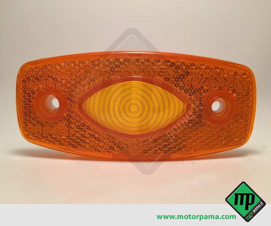 Trasparente / vetro per fanalino ingombro laterale arancio Aj-ba