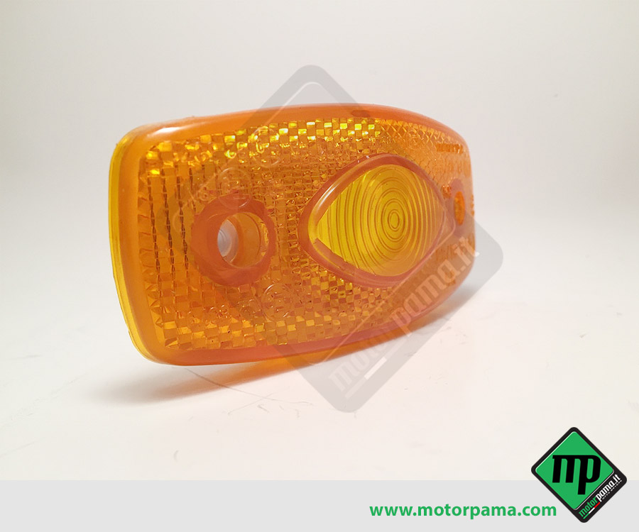 Trasparente / vetro per fanalino ingombro laterale arancio Aj-ba - immagine 2