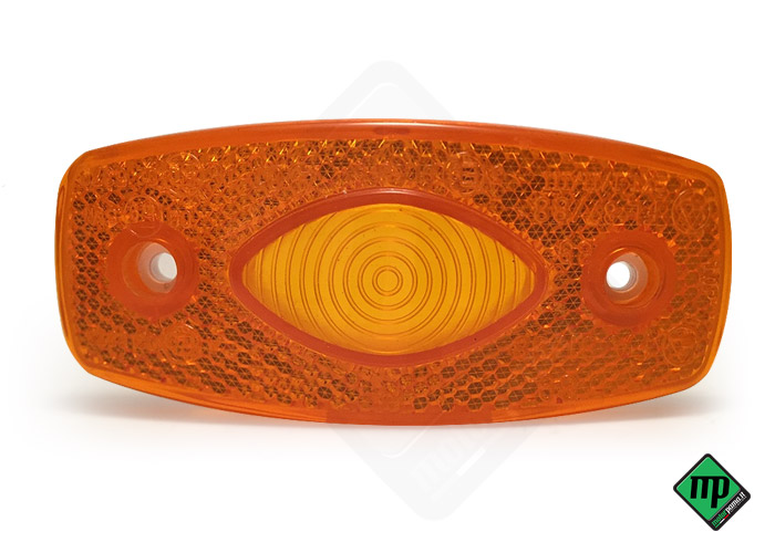 Trasparente / vetro per fanalino ingombro laterale arancio Aj-ba - immagine 4
