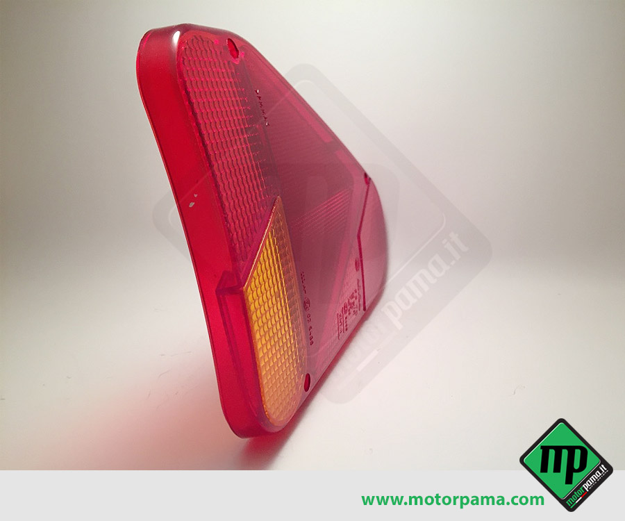 Trasparente / vetro per fanale di posizione SX verticale aj-ba con triangolo per tipo fp.72 - immagine 3