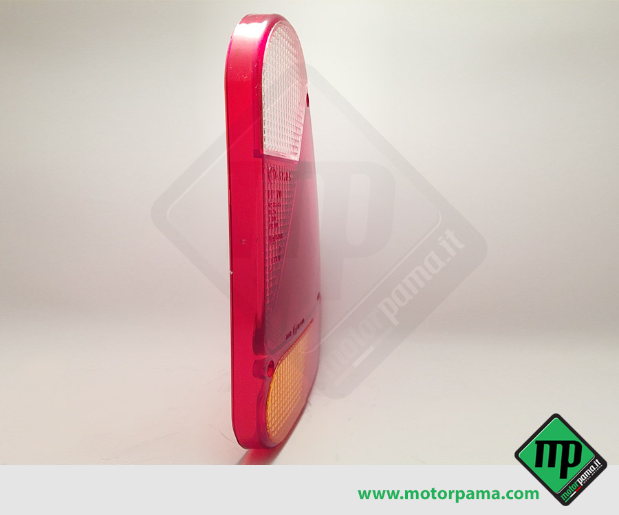 Trasparente / vetro per fanale di posizione DX verticale aj-ba con triangolo per tipo fp.72 - immagine 2