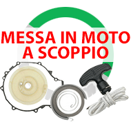 Messa in moto a strappo Quad
