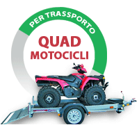 Rimorchi per trasporto Quad - Moto - Scooter