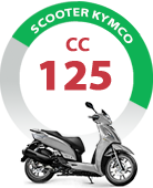 Scooter Kymco 125 cc