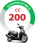 Scooter Kymco 200 cc